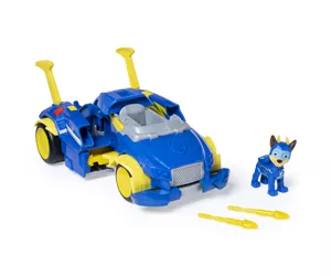 PAW Patrol , Mighty Pups Super PAWs Chase’s Powered Up Cruiser Transforming Vehicle