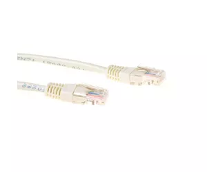 ACT Ivory 20 metre UTP CAT5E patch cable with RJ45 connectors