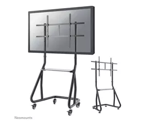 Neomounts NS-M3800BLACK monitoriaus laikiklis arba stovas 2,54 m (100") Juoda Grindys