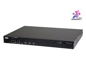ATEN 48-Port Serial Console Server W/Dual POW