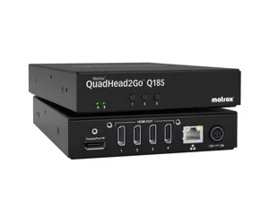 Matrox QuadHead2Go Q185 Multi-Monitor Controller Appliance / Q2G-DP4K