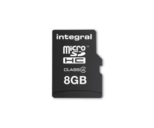 Integral 8GB MICRO SD CARD MICROSDHC CL4 UHS 1