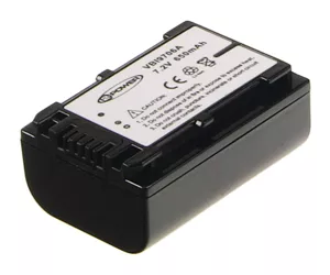 2-Power Camcorder Battery 6.8v 980mAh