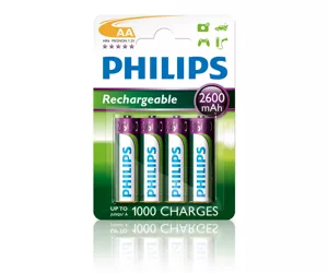 Philips Rechargeables Battery R6B4B260/10