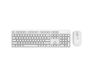 DELL KM636 клавиатура Мышь входит в комплектацию Беспроводной RF QWERTY Арабский Белый