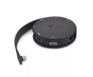 i-tec USB-C Pocket Dock 4K HDMI or VGA with PD