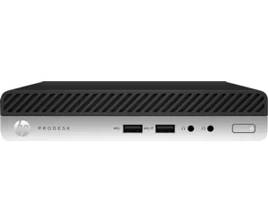 HP ProDesk 400 G5 i7-9700T mini PC Intel® Core™ i7 16 GB DDR4-SDRAM 512 GB SSD Windows 10 Pro Melns, Sudrabs