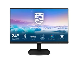 Philips V Line 243V7QDAB/00 LED display 60,5 cm (23.8") 1920 x 1080 pikslit Full HD Must