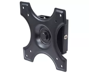 Manhattan TV & Monitor Mount, Wall, Fixed, 1 screen, Screen Sizes: 10-32", Black, VESA 75x75 to 100x100mm, Max 15kg, Lifetime Warranty