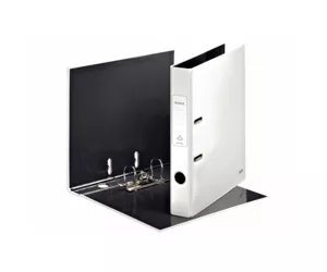 Leitz 180° WOW Lever Arch File - pearl white