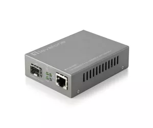 LevelOne FVS-3800 tīlkla mediju pārveidotājs 100 Mbit/s Pelēks