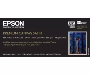 Epson PremierArts, 24" x 12.2m, 350g/m²