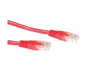 ACT IB8551 tīkla kabelis Sarkans 1,5 m Cat6