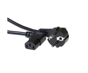 ACT 230V connection cable schuko male (angled) - C13 (angled)