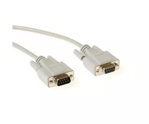 ACT Serial printer cable 9-pin D-sub male - 9-pin D-sub femaleSerial printer cable 9-pin D-sub male - 9-pin D-sub female