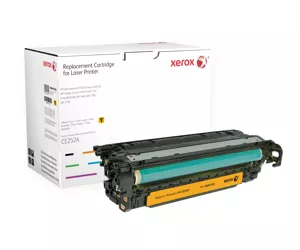 Xerox Yellow toner cartridge. Equivalent to HP CE252A. Compatible with HP Colour LaserJet CM3530 MFP, Colour LaserJet CP3525