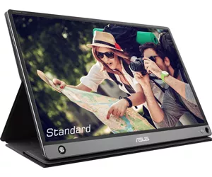 ASUS MB16AMT 39,6 cm (15.6") 1920 x 1080 Pixel Full HD LED Touchscreen Multi-Nutzer Schwarz, Grau