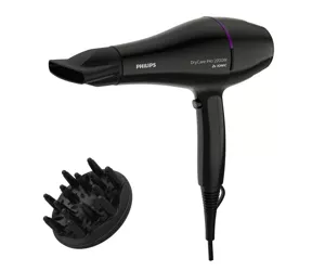 Philips DryCare Мощный AC-мотор, мощность сушки 2200 Вт, фен Pro