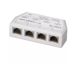 Lindy RJ45 LineSplitter 4x Telephone