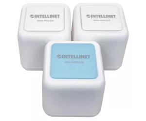 Intellinet 525725 wi-fi-võrgu süsteem Kaks sagedusala (2,4 GHz / 5 GHz) Wi-Fi 5 (802.11ac) Valge 3