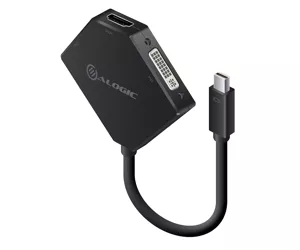 ALOGIC 3-in-1 Mini DisplayPort to HDMI/ DVI/ VGA Adapter - Male to 3 - Female