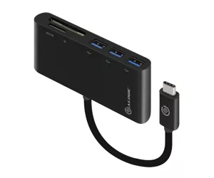 ALOGIC USB-C to Multi Card Reader & 3 Port USB Hub