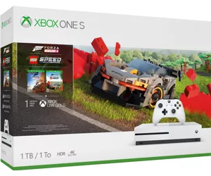 Microsoft Xbox One S + Forza Horizon 4 + DLC Lego