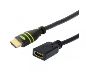 Techly HDMI High Speed with Ethernet Extension Cable 4K 60Hz M / F 1.8 m