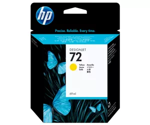 HP 72 69-ml Yellow DesignJet ink cartridge