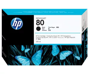 HP 80 350 ml juodo rašalo kasetė