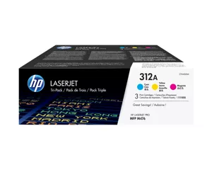 HP 312A Cyan Tri-Pack LaserJet Toner Cartridge