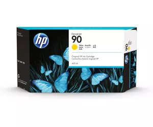 HP 90, Струйный картридж DesignJet, 400 мл, Желтый
