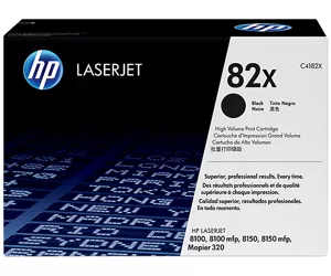 HP 82X High Yield Black Original LaserJet toner cartridge