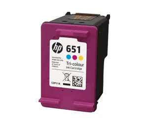 HP 651 Tri-color Original Ink Advantage Cartridge