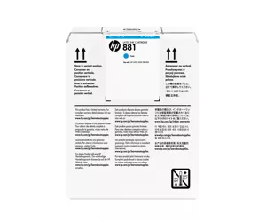 HP 881 5-liter Cyan Latex Ink Cartridge