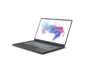 MSI Prestige 15 A10SC-007ES i7-10710U Knyginis kompiuteris 39,6 cm (15.6") 4K Ultra HD Intel® Core™ i7 32 GB DDR4-SDRAM 1,51 TB HDD+SSD NVIDIA® GeForce® GTX 1650 Max-Q Wi-Fi 6 (802.11ax) Windows 10 Pro Pilka