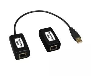 Tripp Lite B202-150 USB über Cat5/Cat6-Extender mit einem Anschluss, Sender und Empfänger, bis zu 45,72 m, TAA