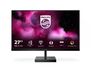 Philips C Line 276C8/00 computer monitor 68.6 cm (27") 2560 x 1440 pixels Quad HD LCD Black