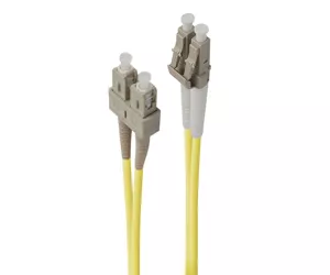 ALOGIC 5m LC-SC Single Mode Duplex LSZH Fibre Cable 09/125 OS2