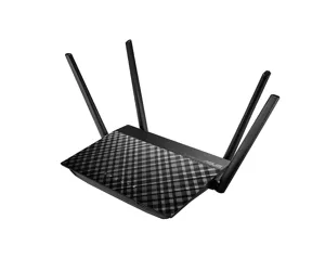 ASUS RT-AC58U V2 wireless router Gigabit Ethernet Dual-band (2.4 GHz / 5 GHz) Black
