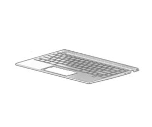 HP L53417-DH1 laptop spare part Housing base + keyboard