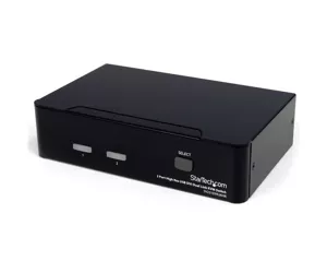 StarTech.com 2 Port High Resolution USB DVI Dual Link KVM Switch with Audio