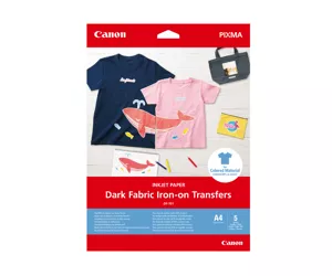 Canon DF-101 Dark Fabric Iron-on Transfers, A4, 5 Blatt