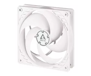 ARCTIC P12 PWM PST (White/White) Pressure-optimised 120 mm Fan with PWM PST