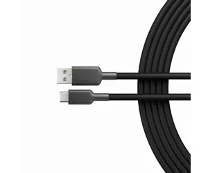 ALOGIC 1m Elements Pro USB 2.0 USB-A to USB-C Cable- Black