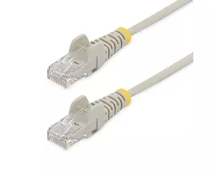 StarTech.com 1 m CAT6 Cable - Slim - Snagless RJ45 Connectors - Grey