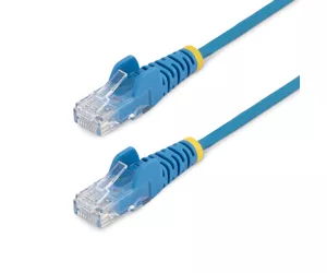 StarTech.com 2.5 m CAT6 Cable - Slim - Snagless RJ45 Connectors - Blue