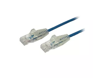 StarTech.com 3 m CAT6 Cable - Slim - Snagless RJ45 Connectors - Blue