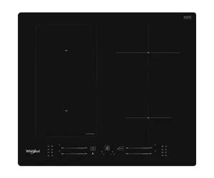 Whirlpool WL S7960 NE viryklė Juoda Įmontuoti 60 cm Indukcinė viryklė, padalyta į sritis 4 zone(s)