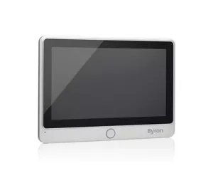 Byron DIC-24102 видеодомофон 17,8 cm (7") Алюминий, Черный